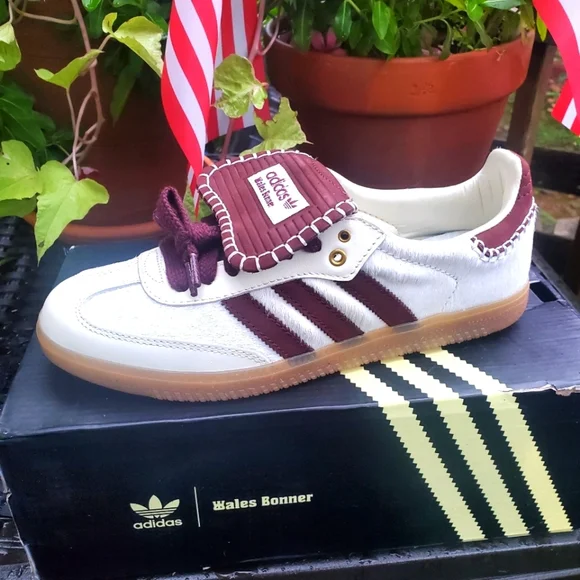 New in Box Wales Bonner x Adidas Samba Pony 'Cream White' - Picture 10 of 10